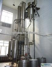 concentration of pulp material evaporator system